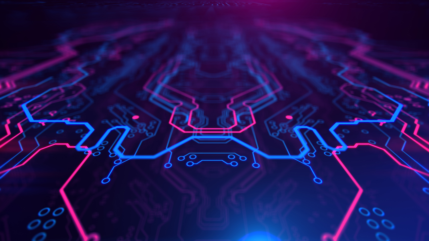 cyber circuits background